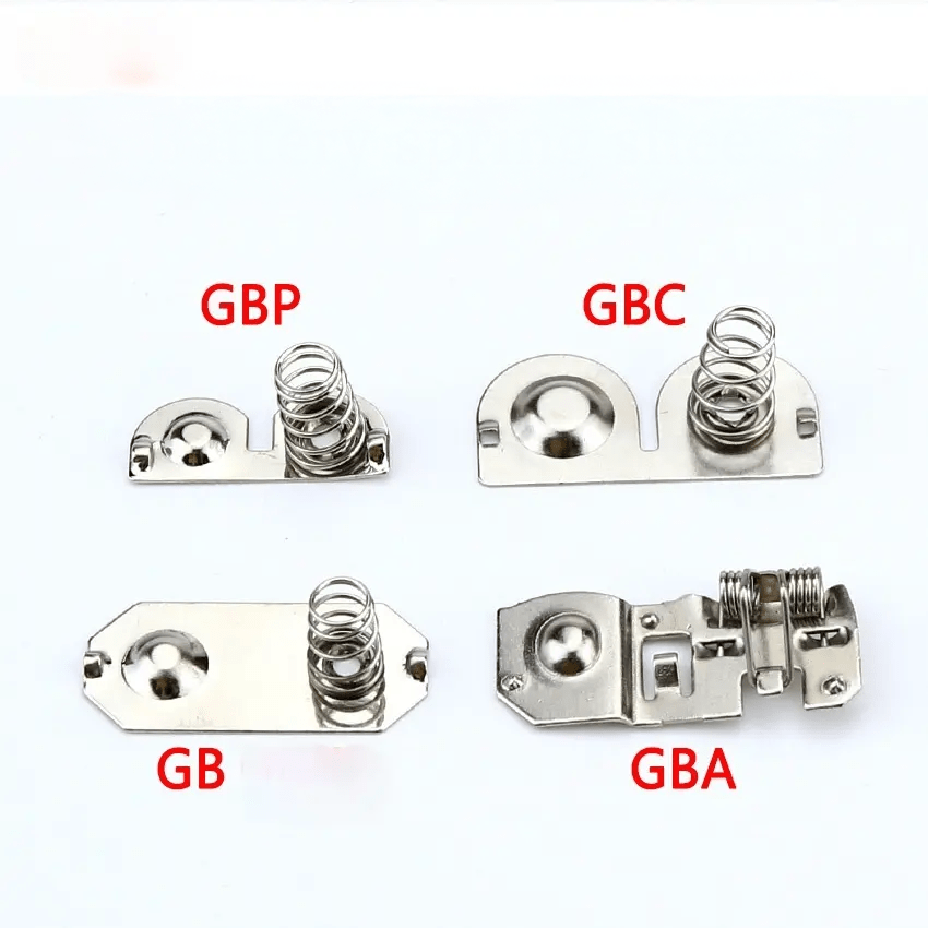 Nintendo Game Boy Advance Color Pocket GBA GBC GB DMG Battery Terminals Spring Contacts - THE TECH STATION UK